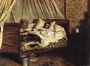 Claude Monet Frederic Bazille oil on canvas